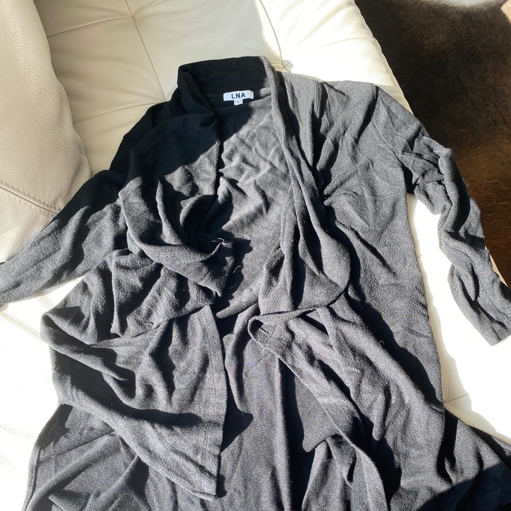 LNA black sweater